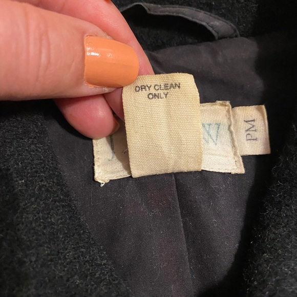 J. Crew Sz PM Women’s Wool Cashmere Winter Coat - Picture 7 of 10
